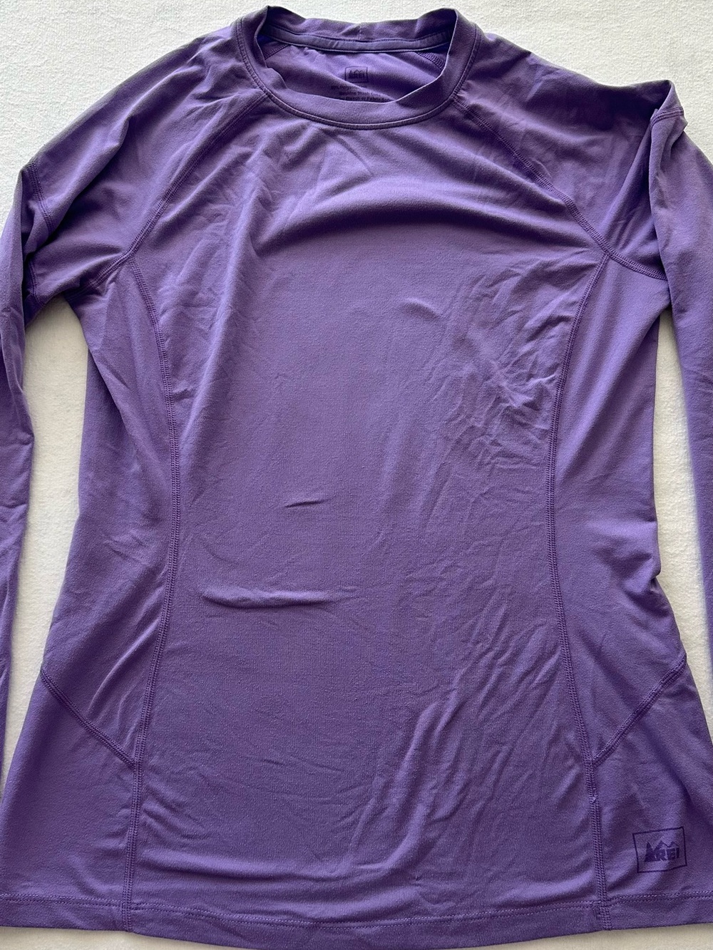 REI Base layer in Vibrant Violet color size S